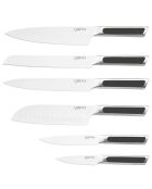 6 Couteaux de cuisine Loki inox mat