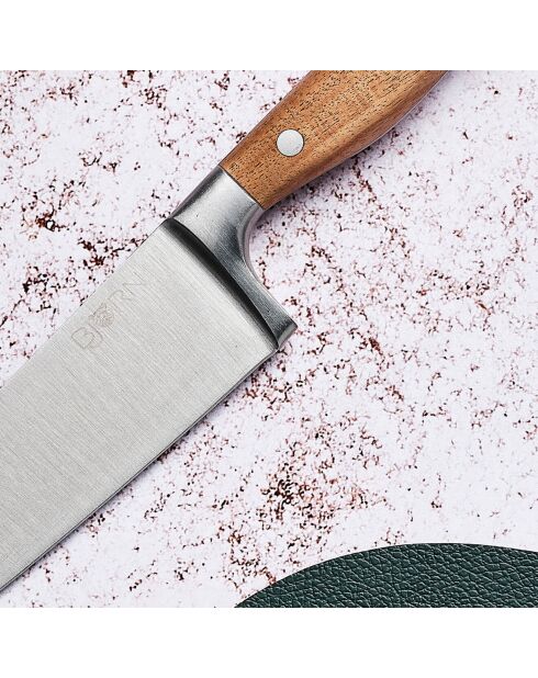 6 Couteaux de cuisine Jakob inox bois