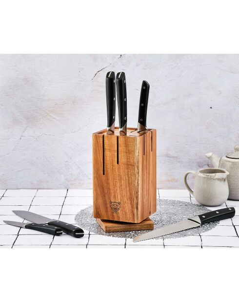 6 Couteaux de cuisine Erling inox mat