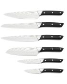 6 Couteaux de cuisine Erling inox mat