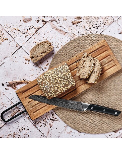 6 Couteaux de cuisine Erling inox mat