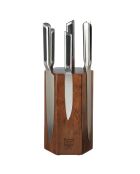 Bloc avec couteaux de cuisine Loki Imatra inox mat - 7 pièces