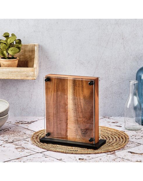 Bloque Jensen Rauma con cuchillos de cocina - 7 piezas