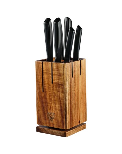 Jensen Skagen Block mit Küchenmessern - 7 Stück