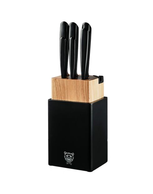 Jensen Porvoo Block mit Küchenmessern - 8 Stück