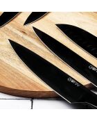 Bloc avec couteaux de cuisine et couteaux à steak Jensen Loviisa - 14 pièces