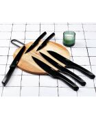 Bloc avec couteaux de cuisine et couteaux à steak Jensen Loviisa - 14 pièces
