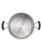 Couscoussier induction argenté - D.24 cm