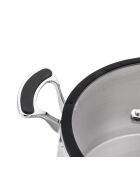 Couscoussier induction argenté - D.24 cm