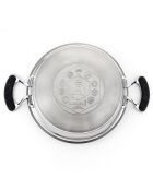 Tajine induction argentée - 30 cm