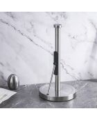 Portarotolo Silver Harmony - D.8x34,5 cm