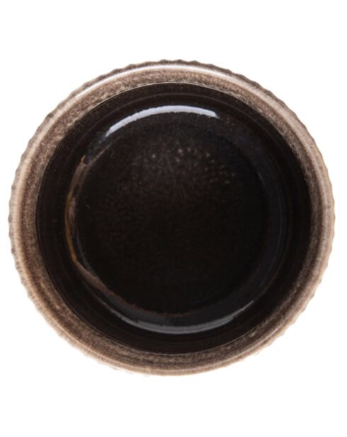 4 Tasses Cappuccino marron - D.7.2x7.5 cm