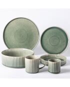 Service de table Jade vert - 18 pièces
