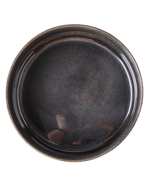 Saladier Charbon noir- D.21.5x7.5 cm