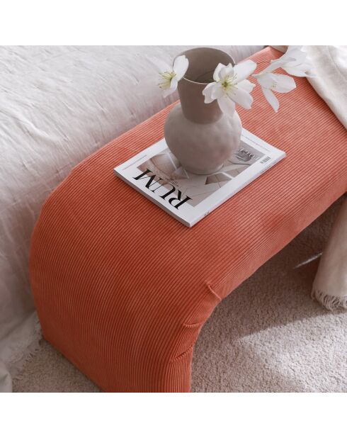 Banc Nu corail - 106x45x46 cm