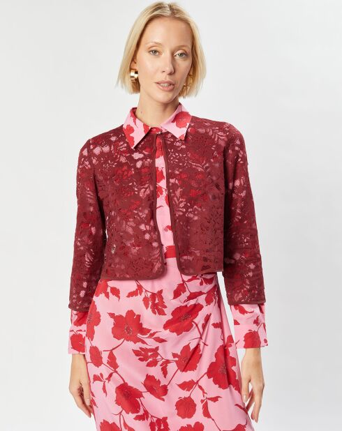 Veste Lecco bordeaux
