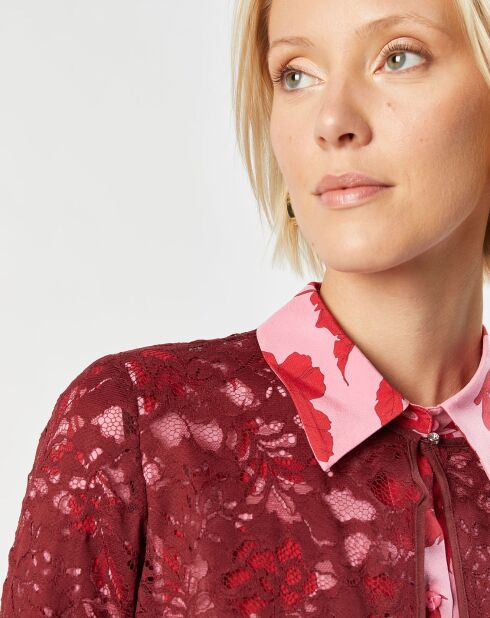 Veste Lecco bordeaux