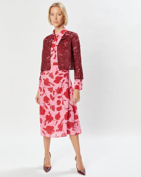 Veste Lecco bordeaux