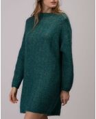 Robe Courte en Mohair mélangé Benson stormy