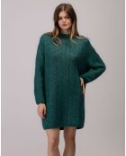 Robe Courte en Mohair mélangé Benson stormy
