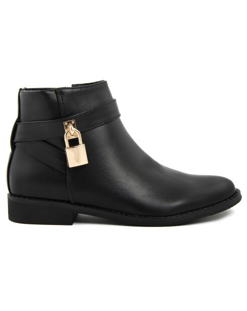 Schwarze Teestiefel