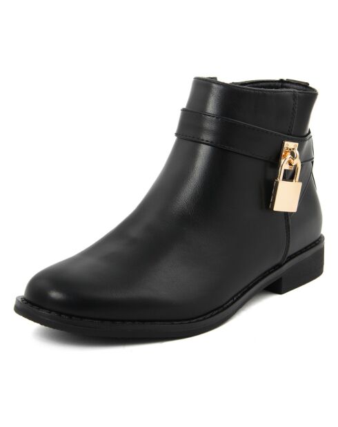 Schwarze Teestiefel