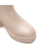 Bottines Enora beiges - Talon 9 cm