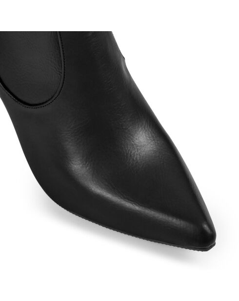 Bottes Alis noires - Talon 7,5 cm
