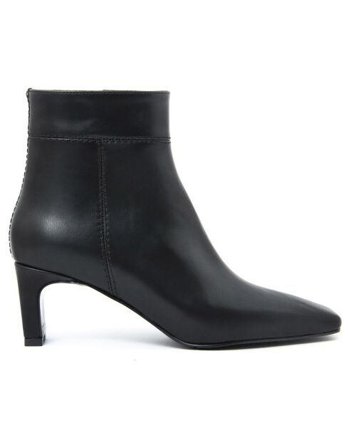 Bottines Katell noires - Talon 7 cm