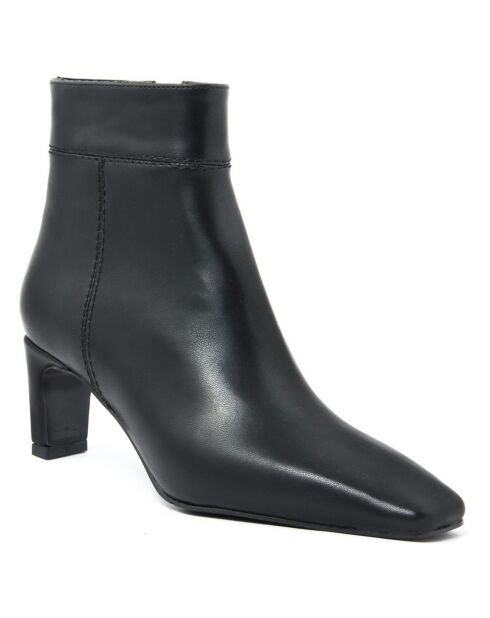 Bottines Katell noires - Talon 7 cm