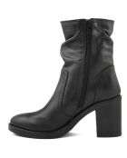 Bottines en Cuir Beryl noires - Talon 8 cm