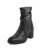 Bottines en Cuir Beryl noires - Talon 8 cm