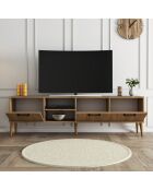 Meuble TV Exxen chêne - 180x53x35 cm