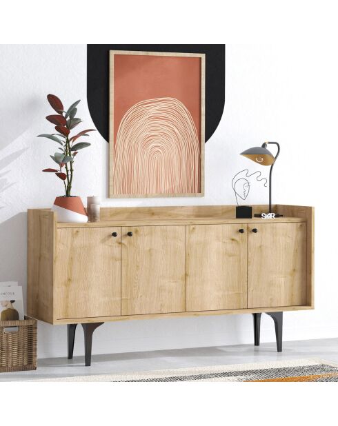 Buffet Navi chêne  - 150x80x40 cm