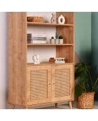 Bibliothèque Hazeran chêne - 40x90x110 cm