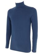 Sous-pull manches longues Anis bleu marine