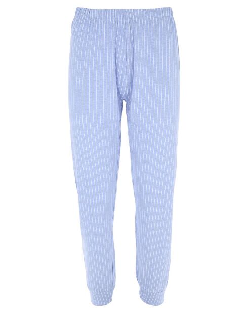 Pyjama manches longues & Pantalon Paco bleu