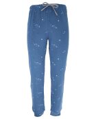 Pyjama manches longues & Pantalon Ilann gris/bleu