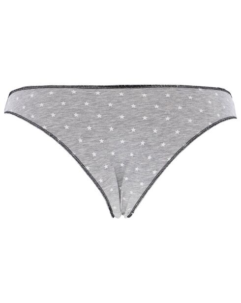 3 Culottes Salomé noir/blanc/gris