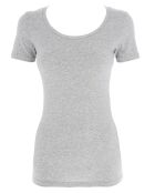 T-Shirt manches courtes & col Rond Ania gris