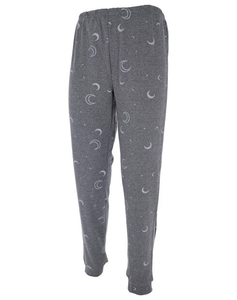 Pyjama manches longues & Pantalon Haïvy gris