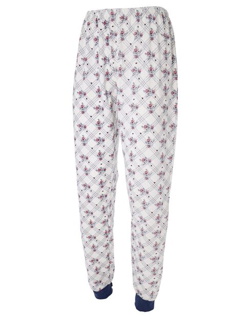 Pyjama manches longues & Pantalon Catherine bleu