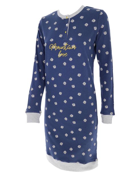 Robe de nuit Bao bleue