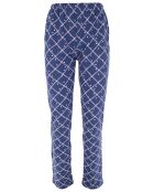 Pyjama manches longues & Pantalon Eloïne lilas/bleu