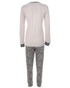 Pyjama manches longues & Pantalon Izzie beige