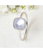 Bague Aëlle Nacre bleue en laiton
