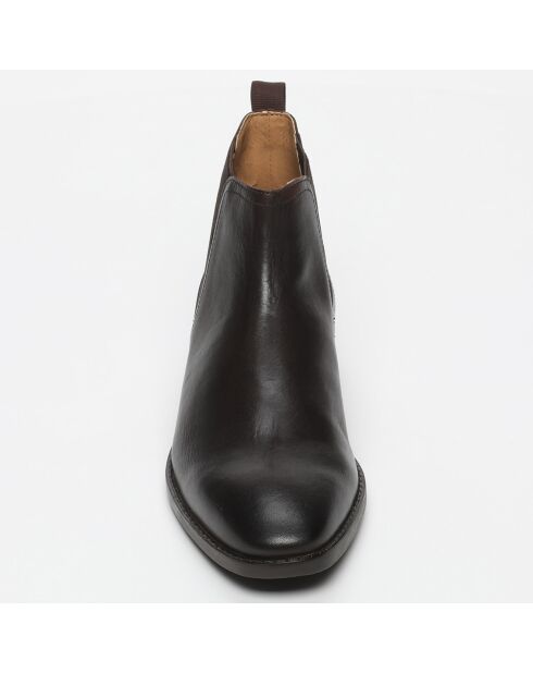 Chelsea Boots en Cuir Brooklyn marrons