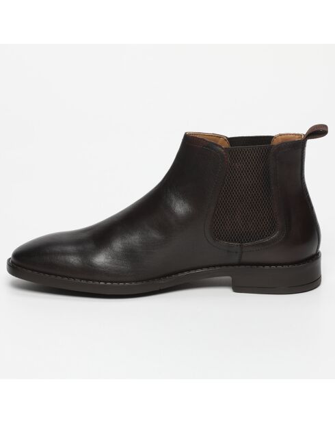 Chelsea Boots en Cuir Brooklyn marrons