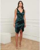 Robe Fulvie vert bouteille