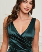 Robe Fulvie vert bouteille